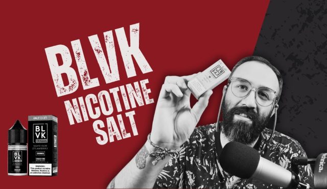 تست و بررسی سالت نیکوتین های بی ال وی کی BLVK NIC SALT